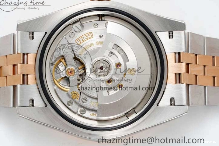 Jubilee Edition Dial VR3235 904L JDF RG V2 Steel Diamonds SS 41 RG Bracelet SS 1:1 Best DateJust Brown on 0828